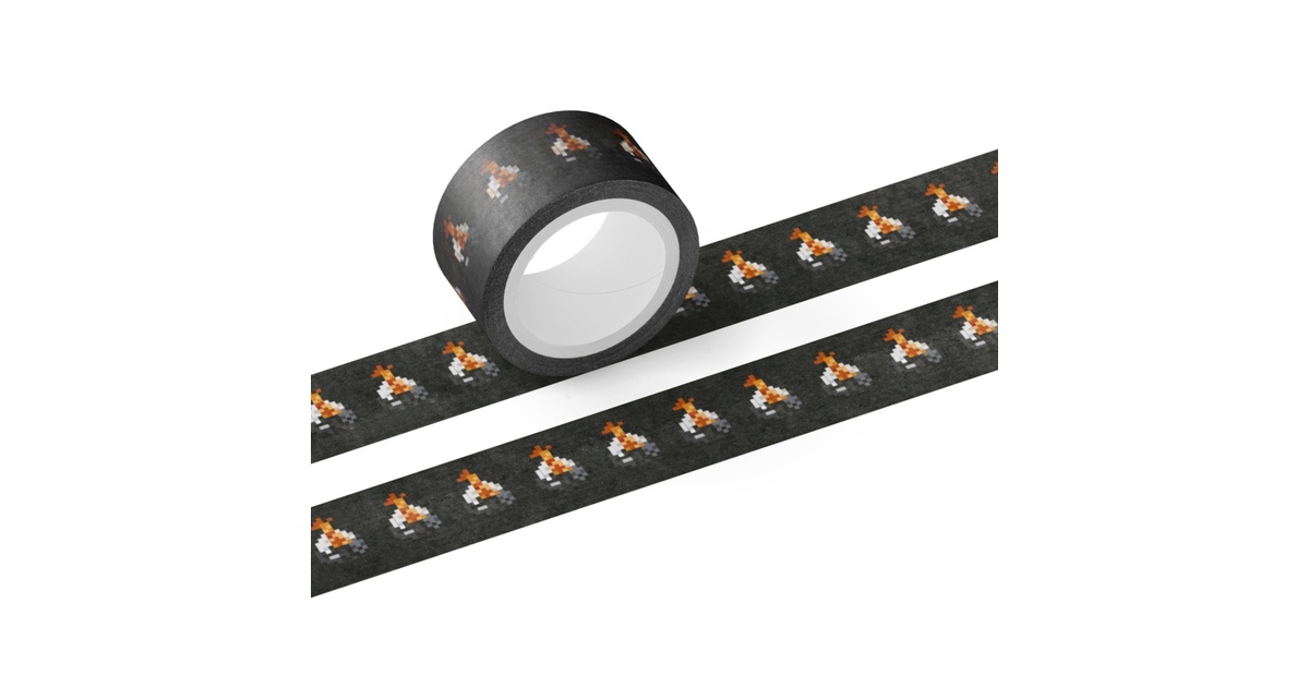 ドット絵マスキングテープ 天むす - kroim（クロイムです） - BOOTH