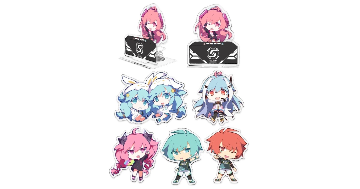 SDVX][委託販売] ばね付きアクリルスタンド - 環月旅行 - BOOTH