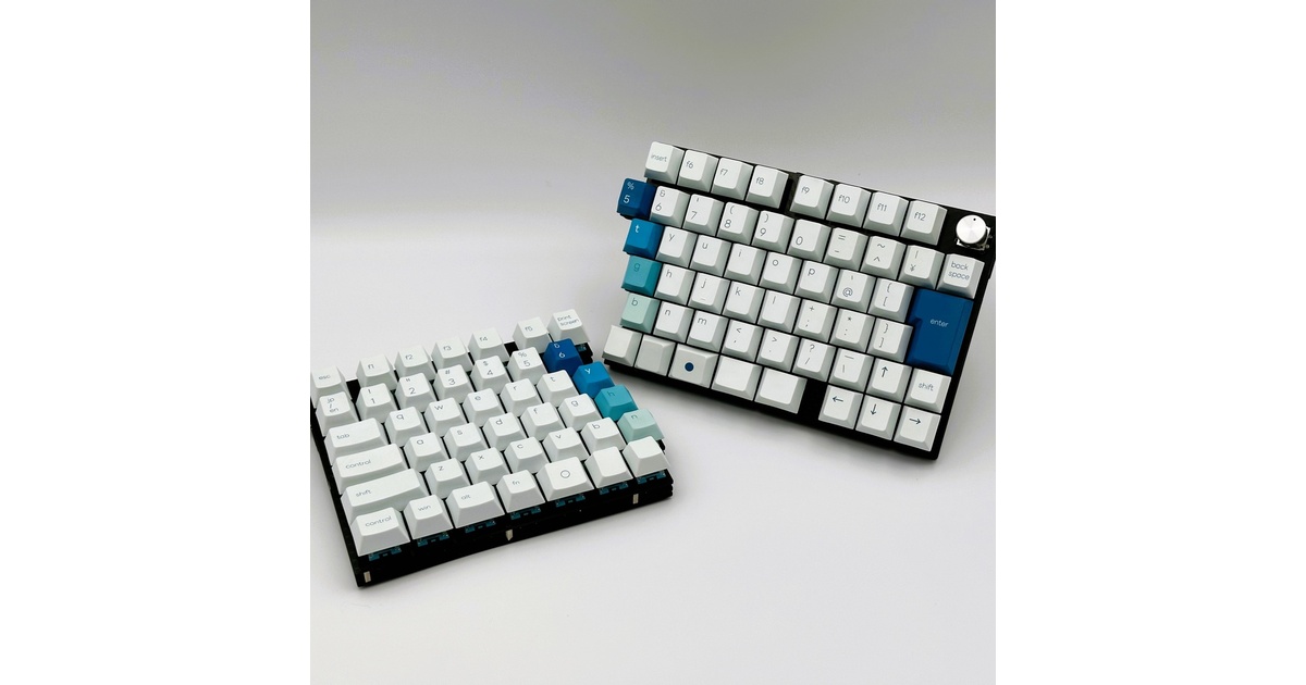 Guide68 自作キーボード 左右分割 左右分割キーボードキット「Guide68」｜Keeb-On!