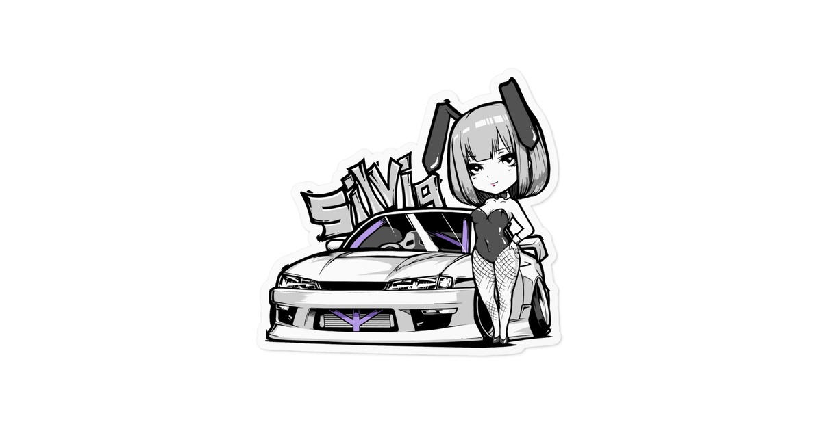 KDMfactoryオリジナルイラストステッカーVer.S14 KOUKI