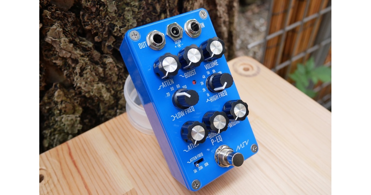 ギター MST / P-EQ MST P-EQ （エレキギター/エレキベース用コンパクトイコライザー
