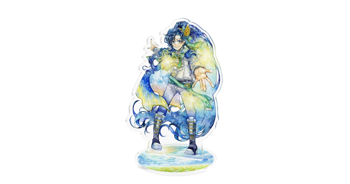 ドラム型Vsinger鼓拍】立ち絵_オリ曲10「あの虹は君の涙から