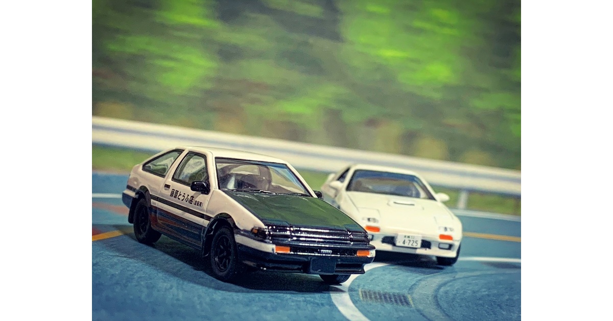 峠風ジオラマシート （1/64scale・トミカサイズ） - 64minicar