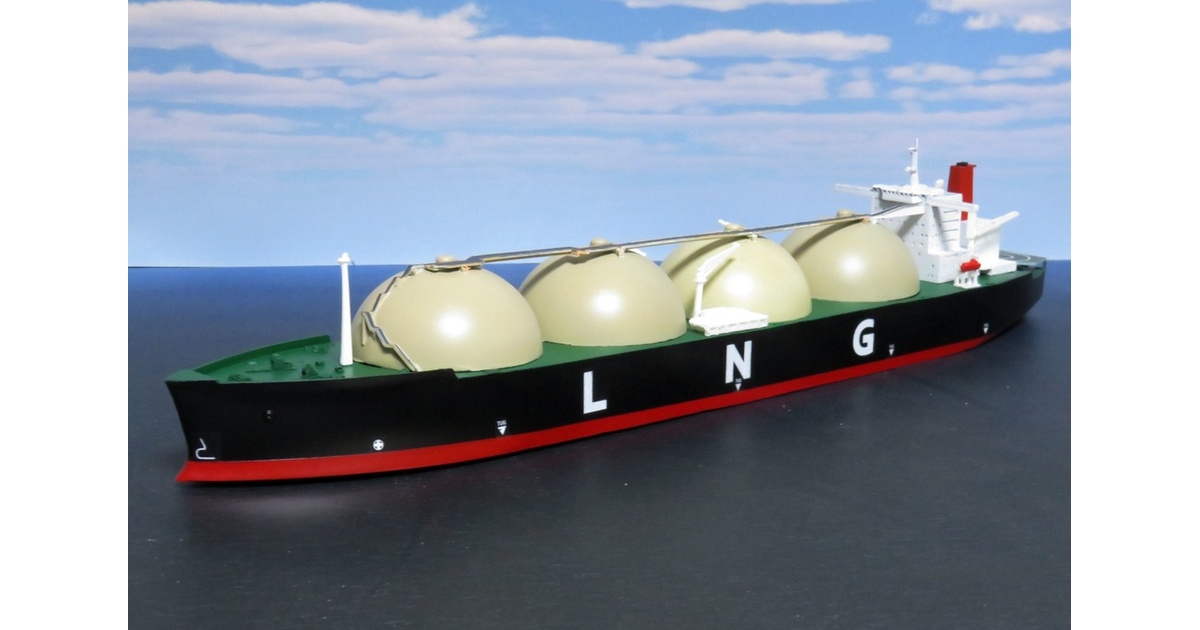 LNG タンカー 100cmL 精密級完成品 | シンチャオ (Xinchao)