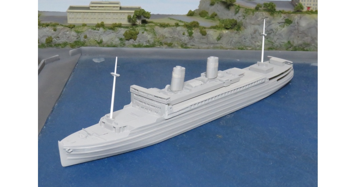 日本郵船 浅間丸 ハンドメイド模型 日本郵船 浅間丸 ハンドメイド模型 豪華貨客船をペーパークラフトで