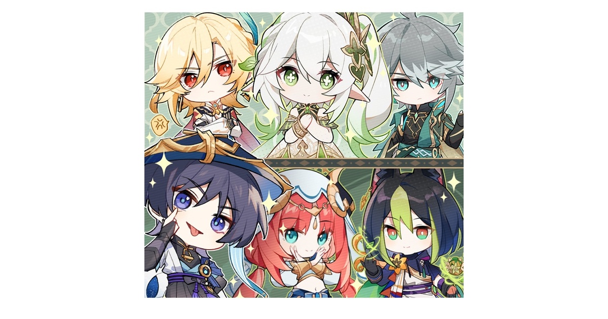 Genshin Impact 原神 スカラマシュ ナヒーダ ニィロウ ネル セノ Genshin Impact 原神 スカラマシュ ナヒーダ ニィロウ ネル セノ