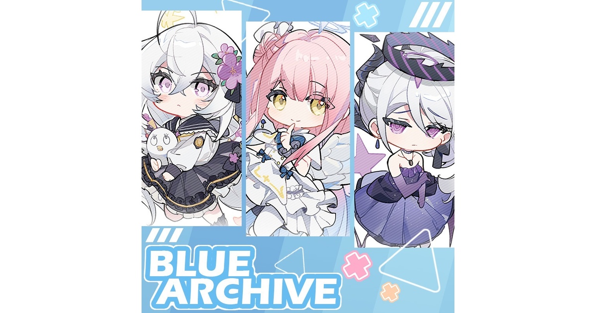 ブルーアーカイブ 聖園ミカ 白洲アズサ 空崎ヒナ 天童アリス 下江