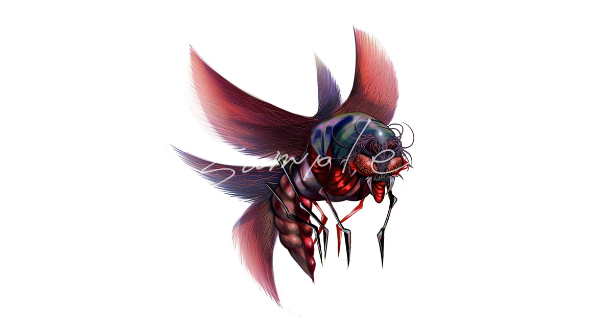 神話生物素材 シャッガイからの昆虫 - 9の隠れ家 - BOOTH