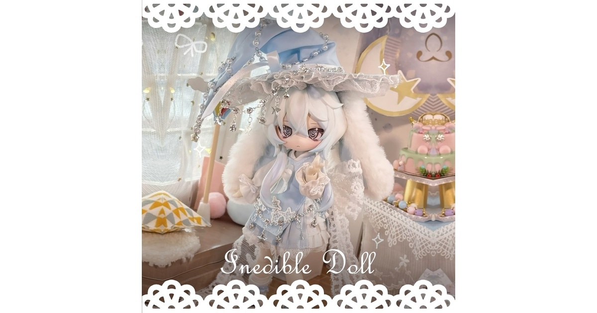 委託販売】不可食用人形（Inedible Doll）月飛び時間🌜BJD