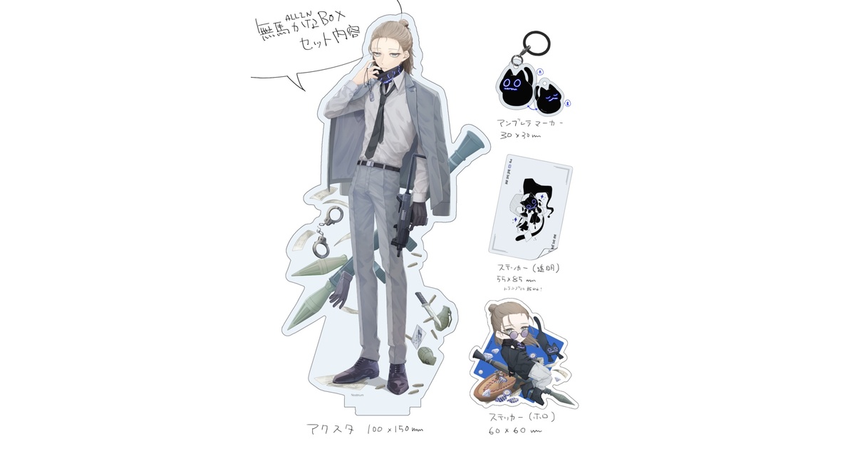 非公式｜無馬かな グッズBOX ver.ALLIN - Nostrium - BOOTH