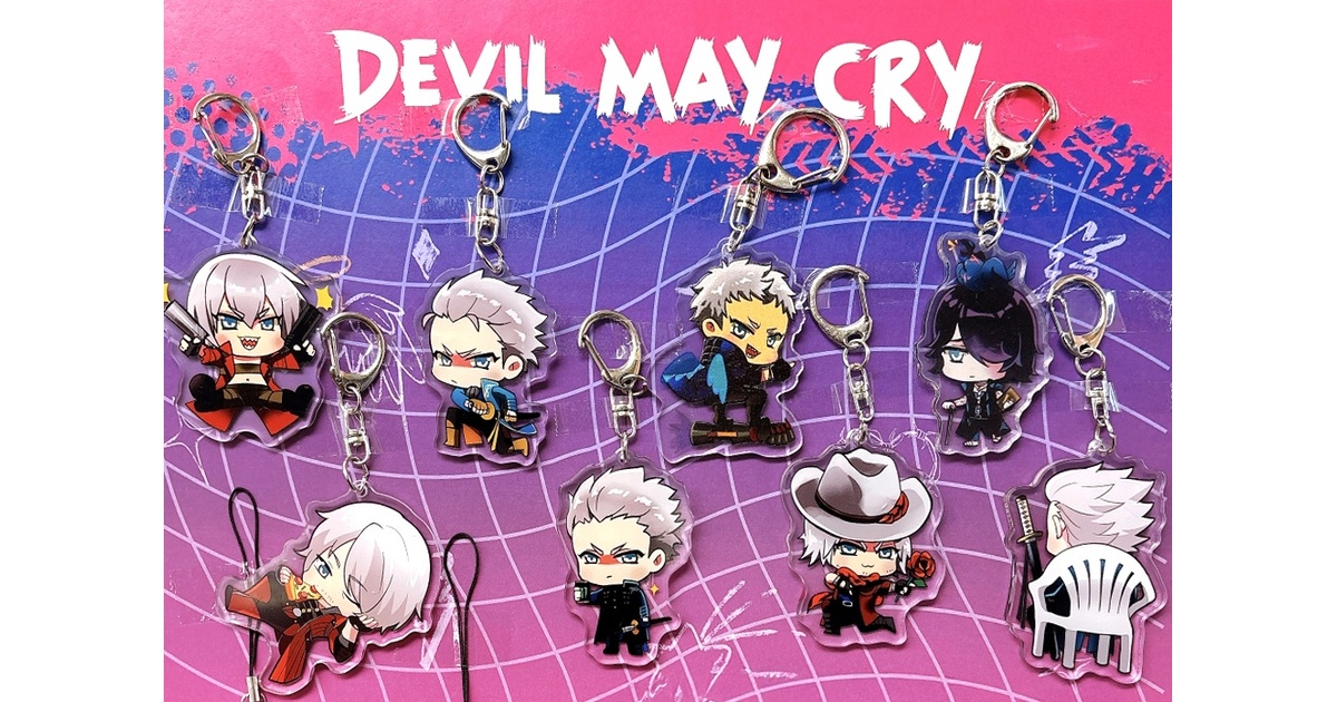 Devil May Cryシリーズアクリルキーホルダー - DOKIDOKI - BOOTH