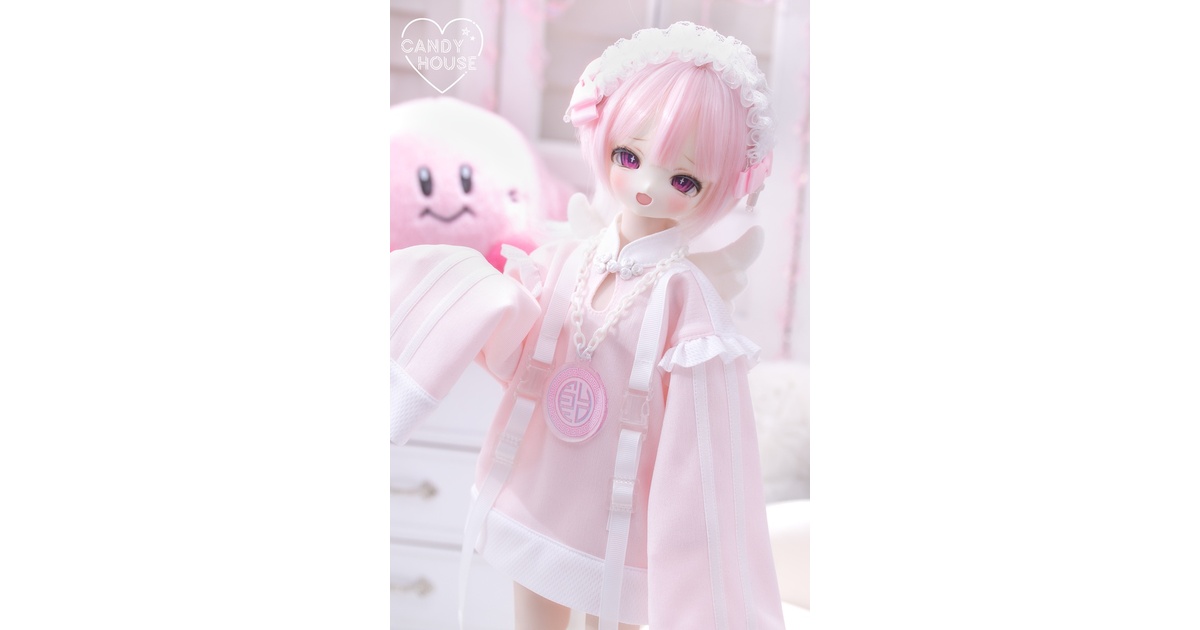 杏】ドール 赤ちゃん ドレス 服 星座 天秤座 きつね 春 妖精 杏