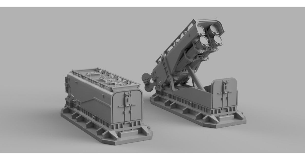1/700 Mk.143 ABL (トマホークランチャー) - あひる工廠 - BOOTH