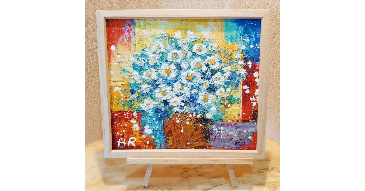 絵画 油絵 ばら F50号 （日野皖） 【肉筆】【油絵】【花】【大型