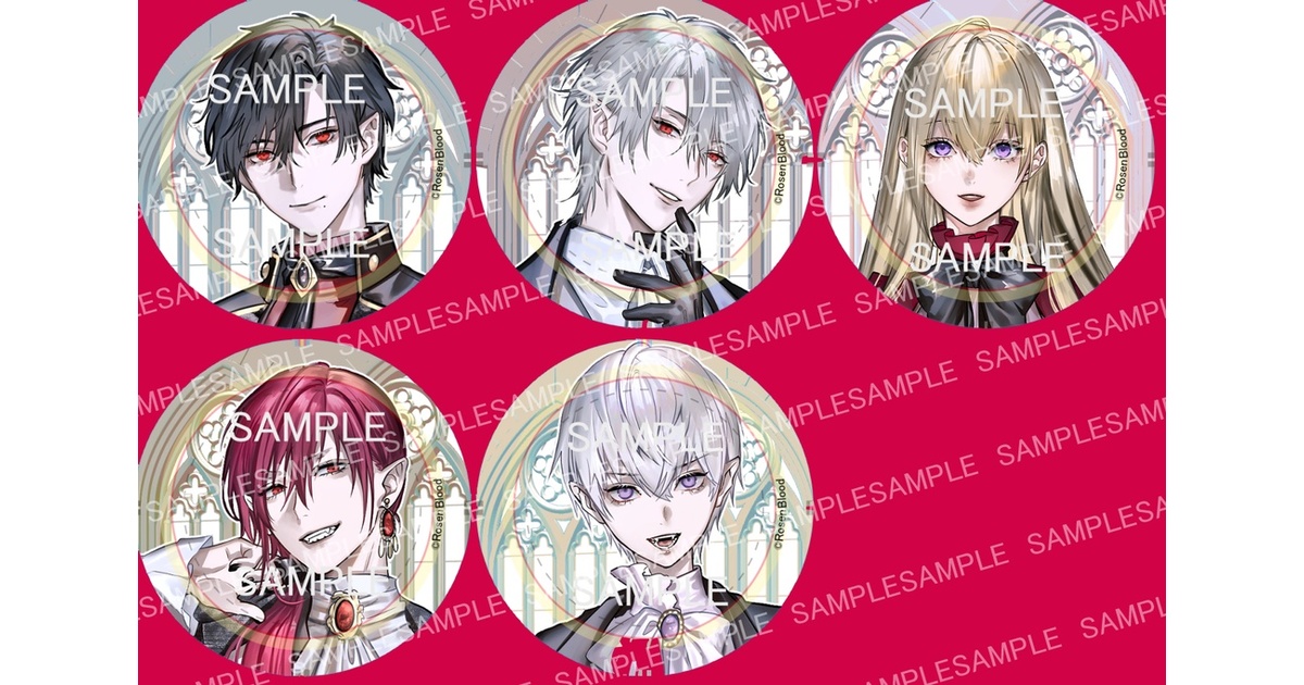 Rosen blood 缶バッジ フィードリヒ レヴィ ステラ ローゼンブラッド フィードリヒ 缶バッジ - メルカリ