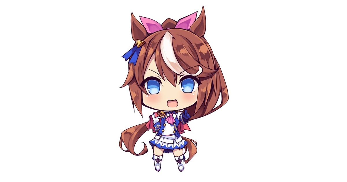 トウカイテイオー SDアクリルキーホルダー（ゆうパケット配送） - むじ