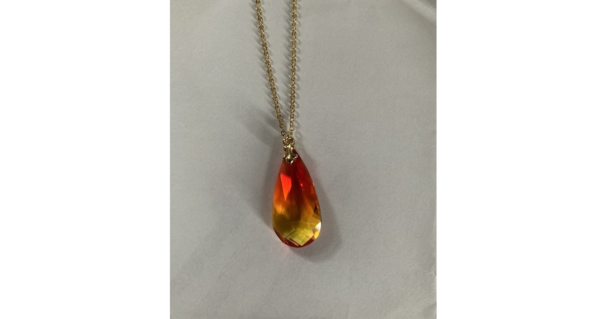 ファイアーオパールのネックレス - fireflame - BOOTH