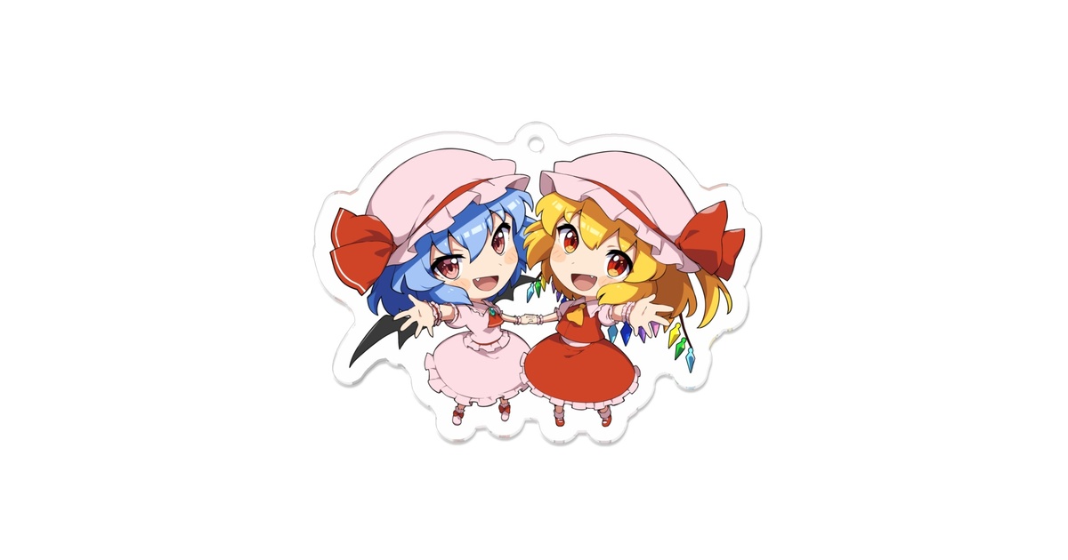 東方project レミフラアクリルキーホルダー - みずたまり - BOOTH