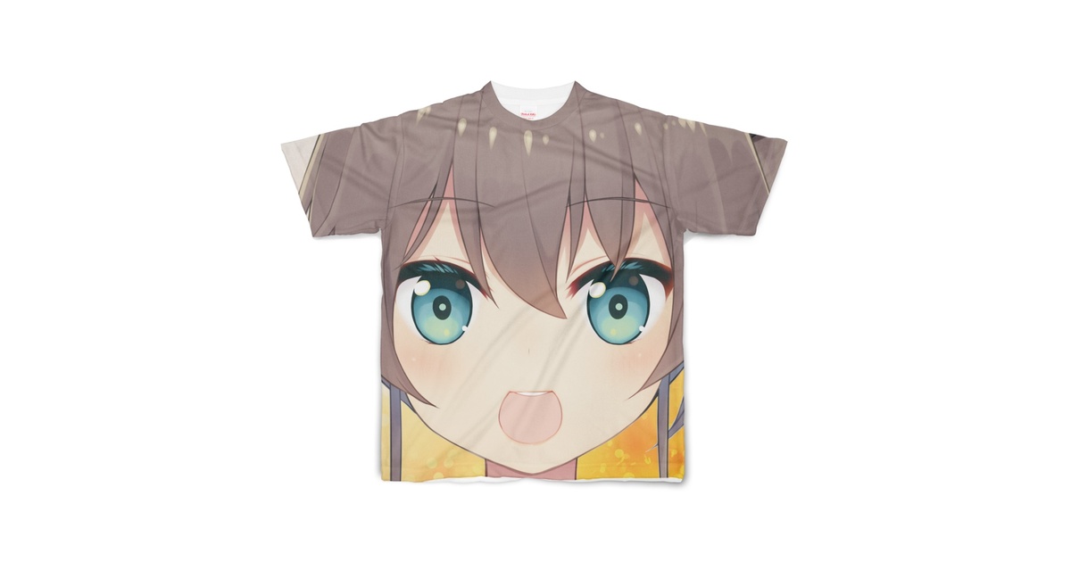 夏色まつり 顔デカTシャツ みたらし団子咀嚼ボイスつき - ホロライブ