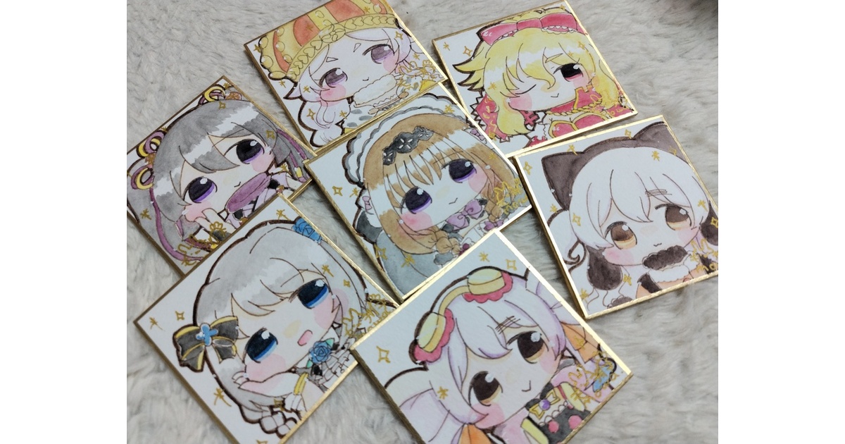 オーダー(豆色紙)】アナログイラスト - おもわとぺ - BOOTH