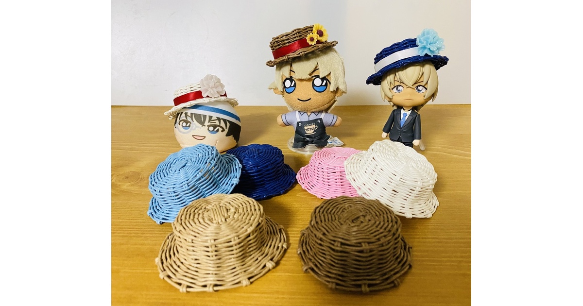 はるページ ちびぐるみ カンカン帽 オーダー 受注制作 】ぬい撮りに