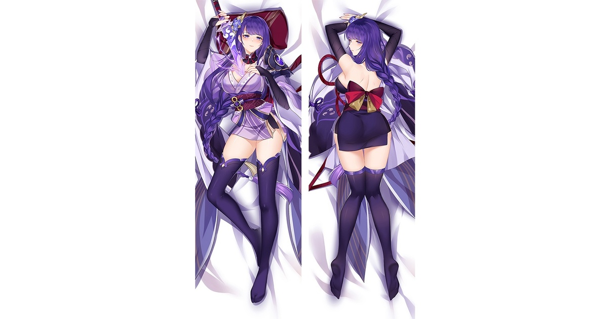 正規品 未開封 原神 抱き枕カバー 雷電将軍 obiwan＆Xin 萌姫連合 Amazon | 正規品 萌姫連合 obiwan＆Xin 原神 雷電将軍 抱き枕