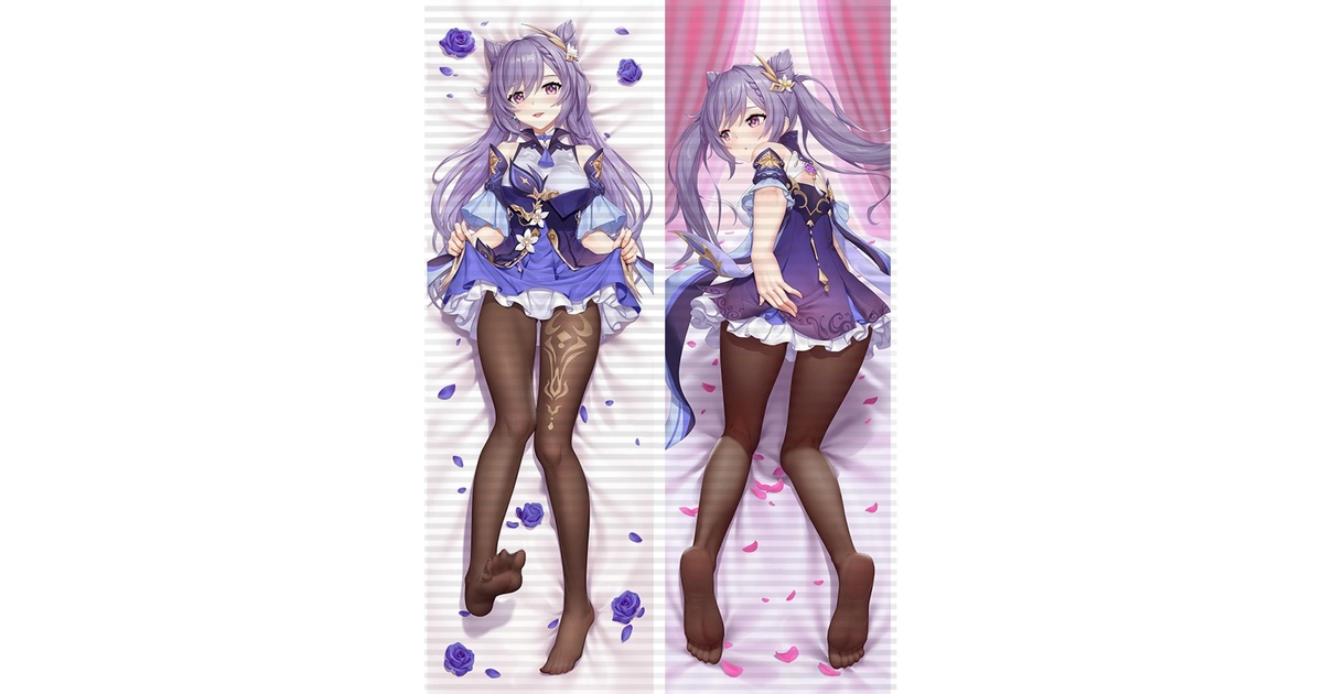 原神project 刻晴 抱き枕カバー ゲンシン Genshin 同人 グッズ 【公式 