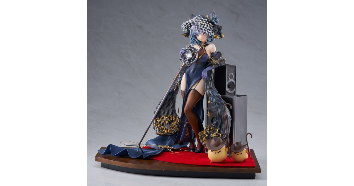 アズールレーン チェシャー 音楽絢爛ケットシー ガレージキット 塗装済み完成品 アズールレーン チェシャー 音楽絢爛ケットシー ガレージキット