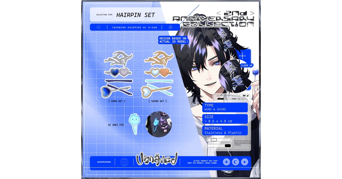 2nd Anniversary Collection Hairpin set - Unnämed - BOOTH