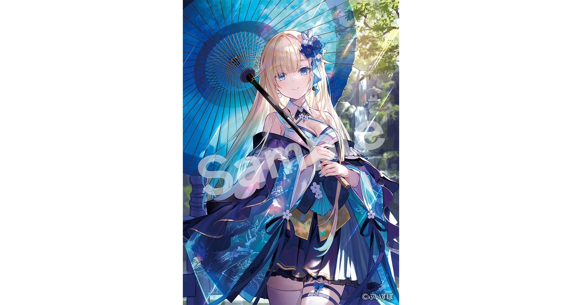 限定販売】藍沢エマ直筆サイン入りポストカード【活動2周年記念】 - ぶ