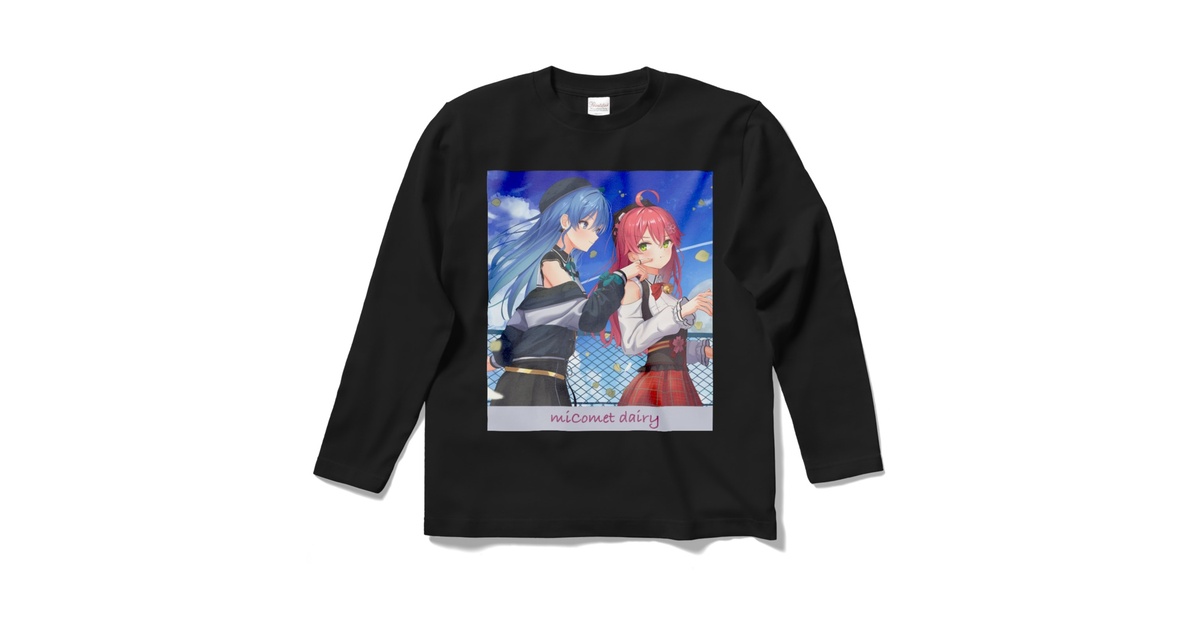 みこめっとロングスリーブTシャツ miComet dairy Long T - asakurat77