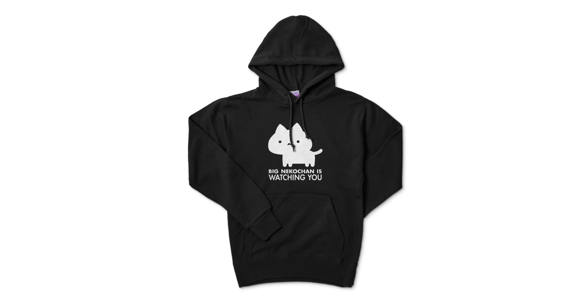 BIG NEKOCHANパーカー(正面) - アルケミノートBOOTH【2号店】 - BOOTH