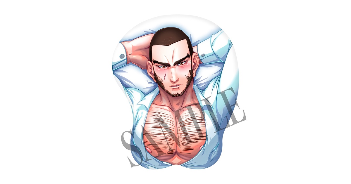 谷垣♂雄っぱいマウスパッド♂ - まえば♡ - BOOTH