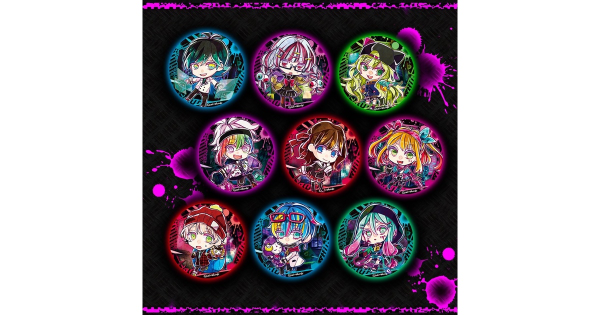 トレーディング缶バッジ（イブプロジェクト） - スタジオわさび