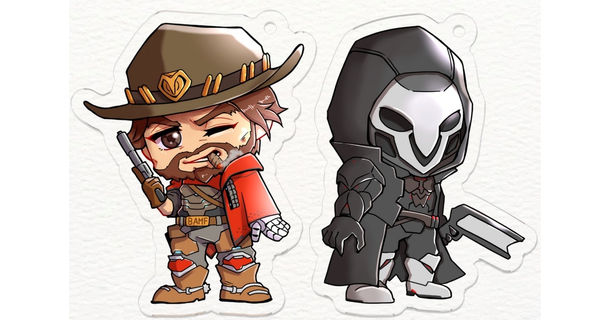 OWキャスディ・リーパーアクキー - E-So-Low - BOOTH