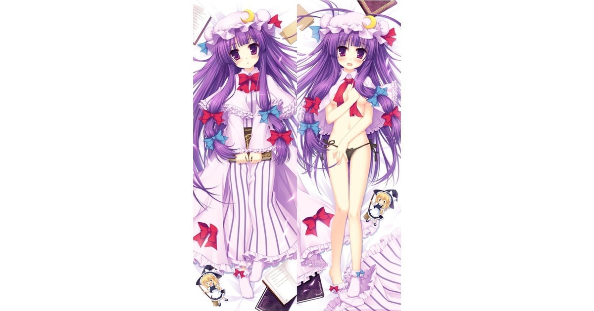 東方Project パチュリー・ノーレッジ 抱き枕カバー 尚萌=VIVI童