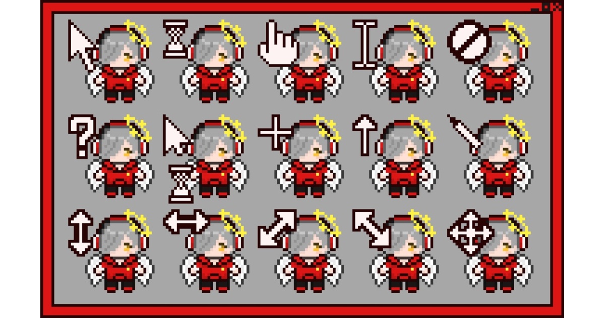 だるまいずごっどマウスカーソル - umi-ttv - BOOTH