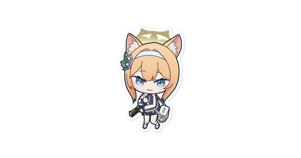 ブルアカステッカー 伊落マリー(体操服) - 甘串屋 - BOOTH