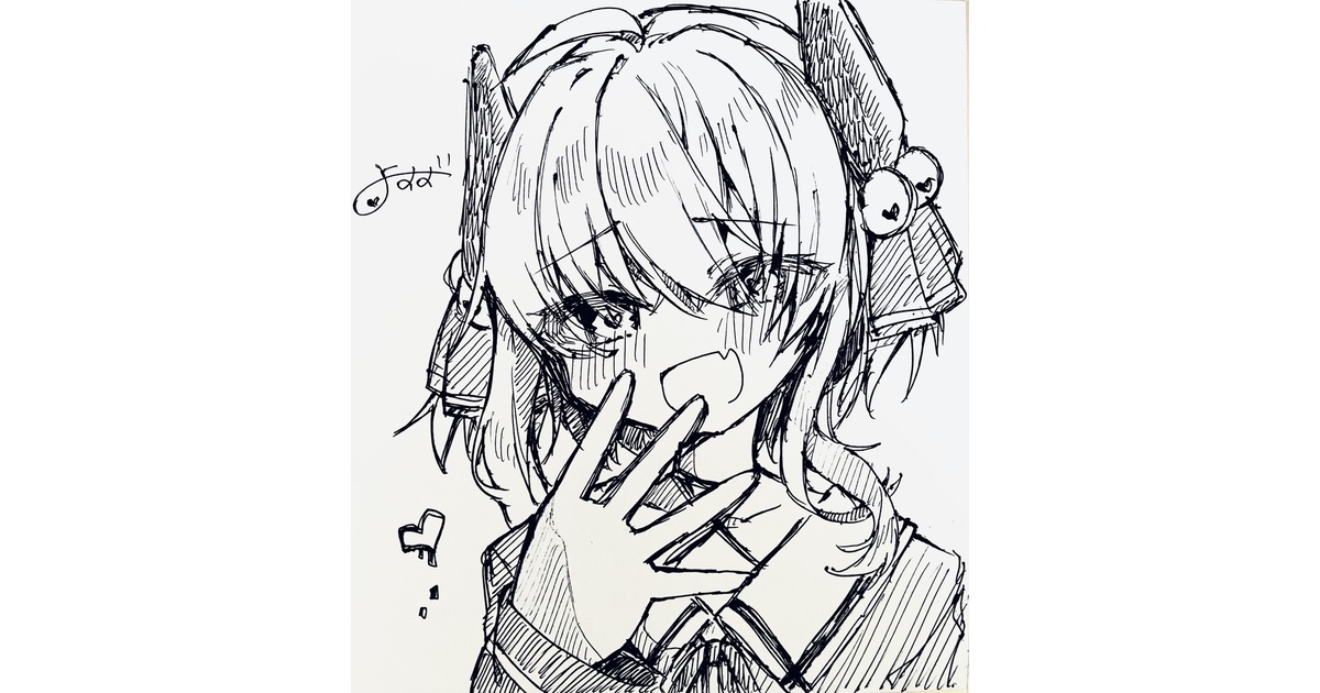 手描き】ボールペンお絵描きミニ色紙 - すずくらふと - BOOTH 手描き】ボールペンお絵描きミニ色紙 - すずくらふと - BOOTH