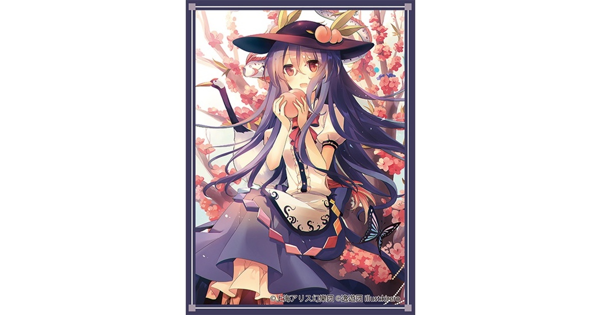 東方Project　 比那名居天子　ネクロ　スリーブ 東方 スリーブ 比那名居天子 （Another Side 比那名居天子