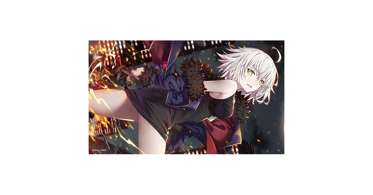 カ*リ様 Fate セイバーオルタ　ゲームマット　非売品 エポスカード特典 Fate stay night セイバーオルタ ゲームマット