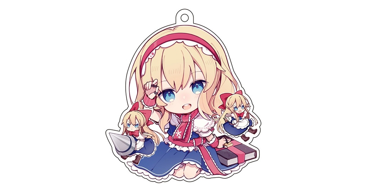 nqrse アリス アクリルキーホルダー nqrse アリス アクリルキーホルダー - メルカリ
