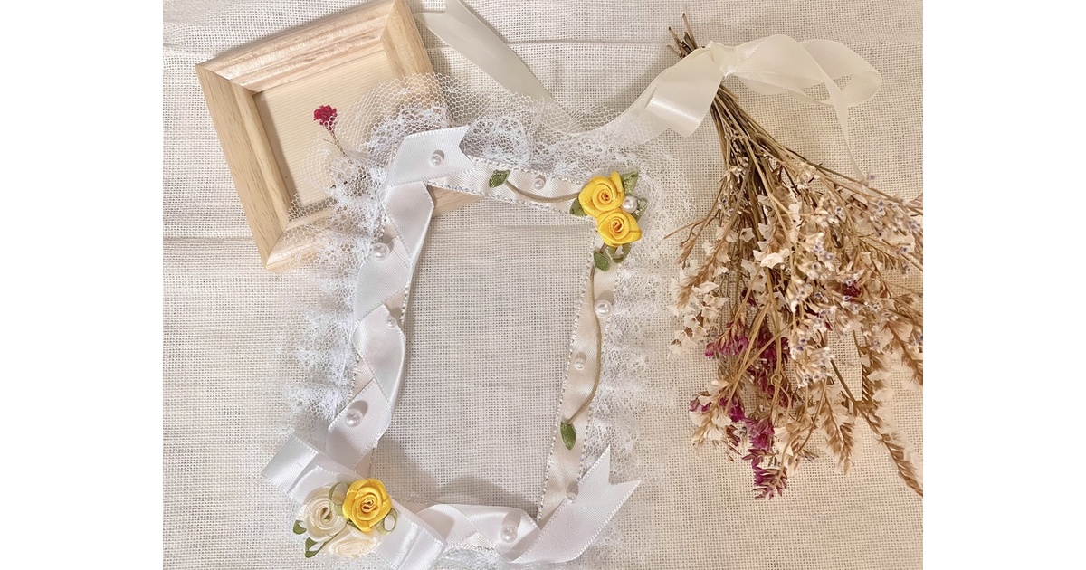 硬質ケース デコ B7サイズ ホワイト レース - pyooooon - BOOTH