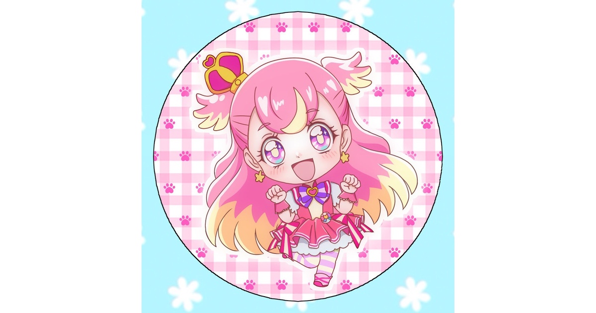 プリキュア わんだふるぷりきゅあ アニメージュ ホロ 缶バッジ