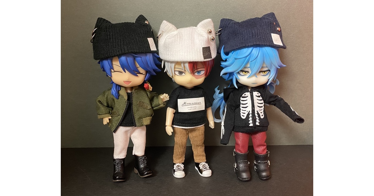 創作人形 猫耳帽子 女の子 ② 猫耳帽子の女の子【表情差分2種類】 - mm - BOOTH