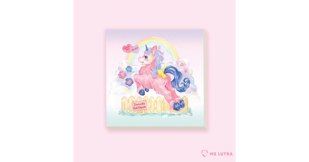  特価ブログのポータルサイト MOYYO Tender Pink Colors Unicorn Girls Eyeglass Pouch ウィッグ・エクステ