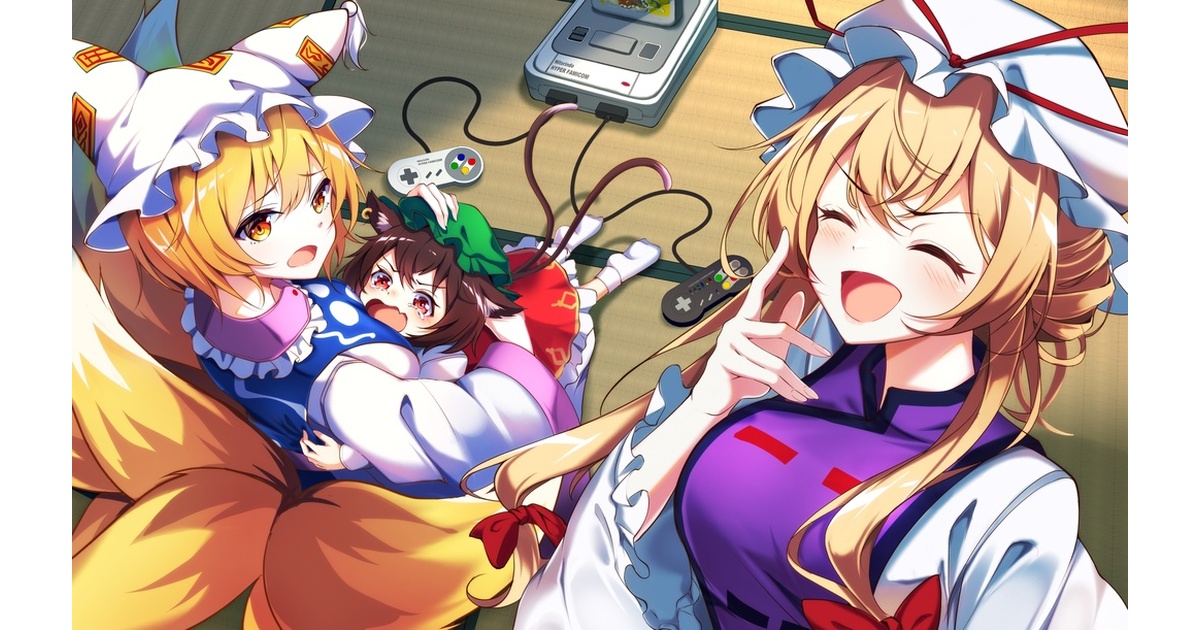 東方スペルカーニバル」，博麗霊夢，霧雨魔理沙，八雲 紫