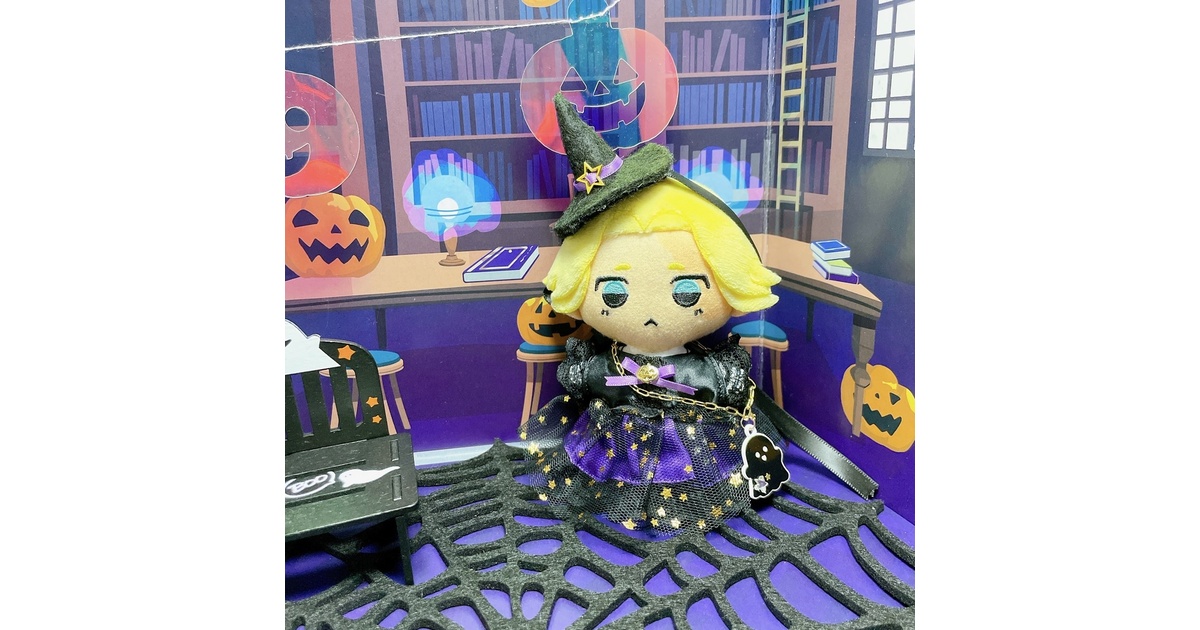 🎃Happy Halloween🎃10cmぬい服 ハロウィンドレス むらさき