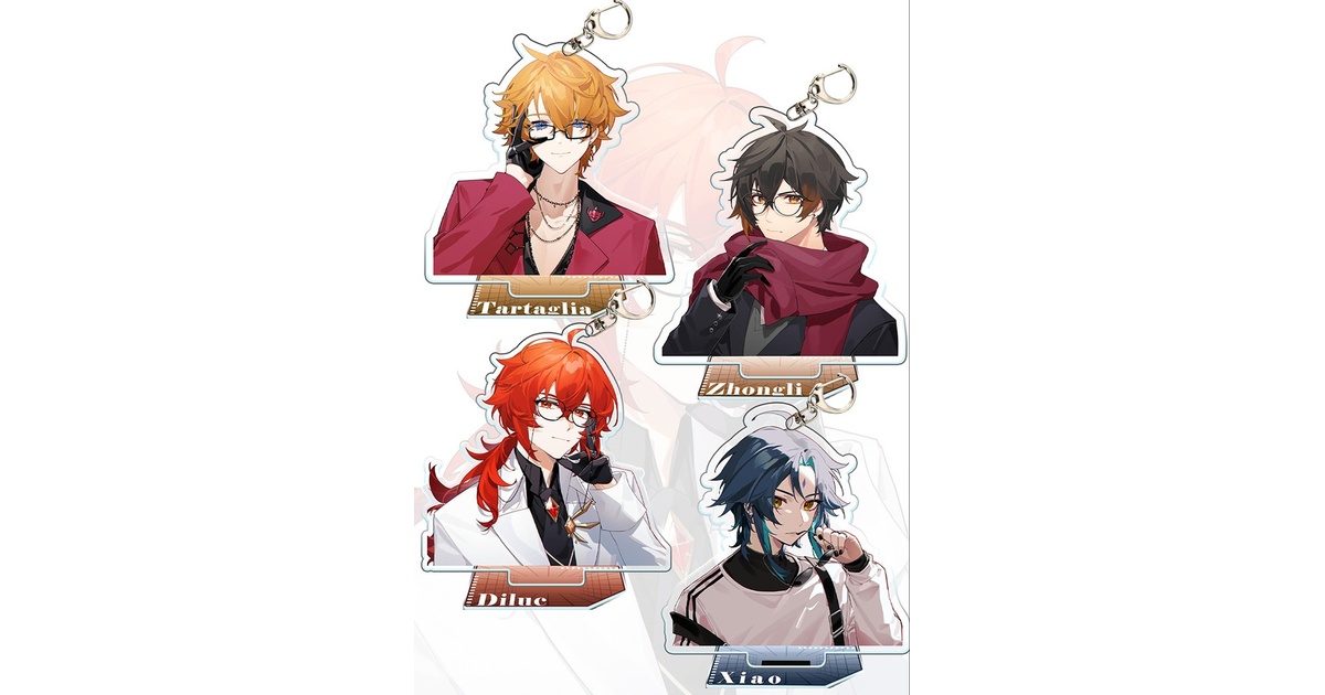 Genshin Impact 原神 魈 xiao 鍾離 神里綾人 ディルック タルタリヤ