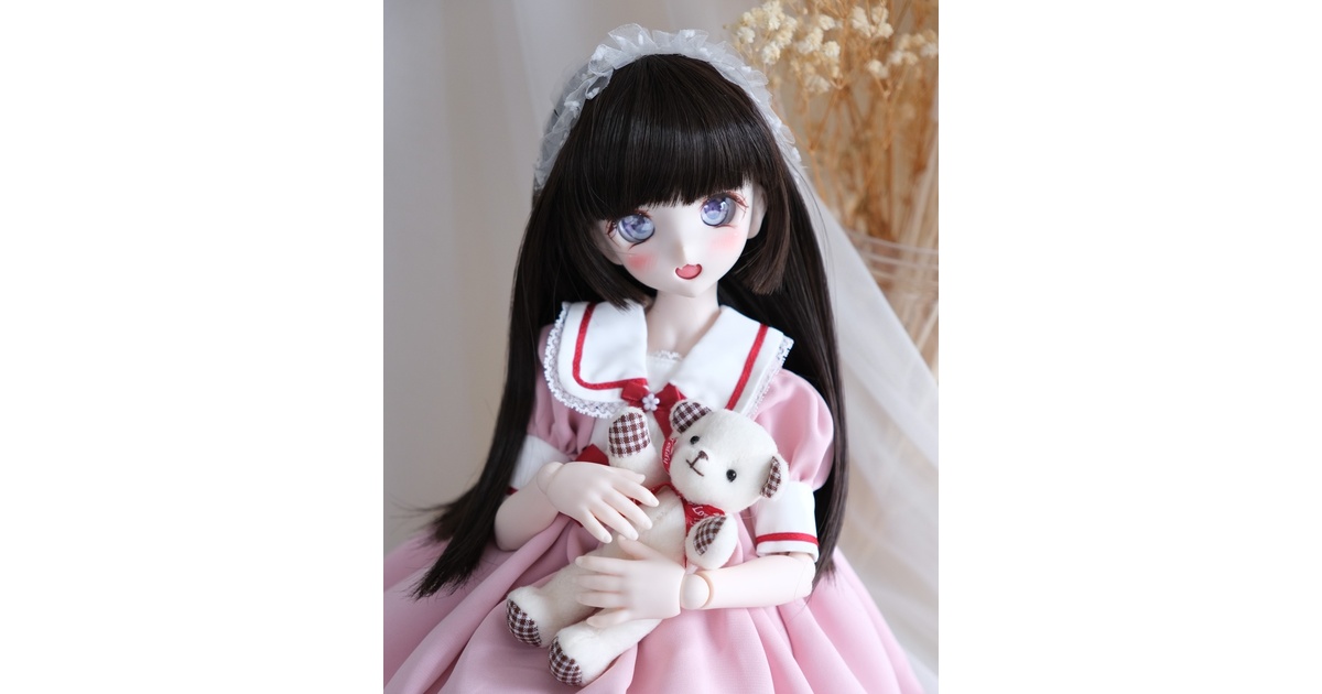 プリンセス 黒茶 8-9インチ ドールウィッグ - sungem - BOOTH